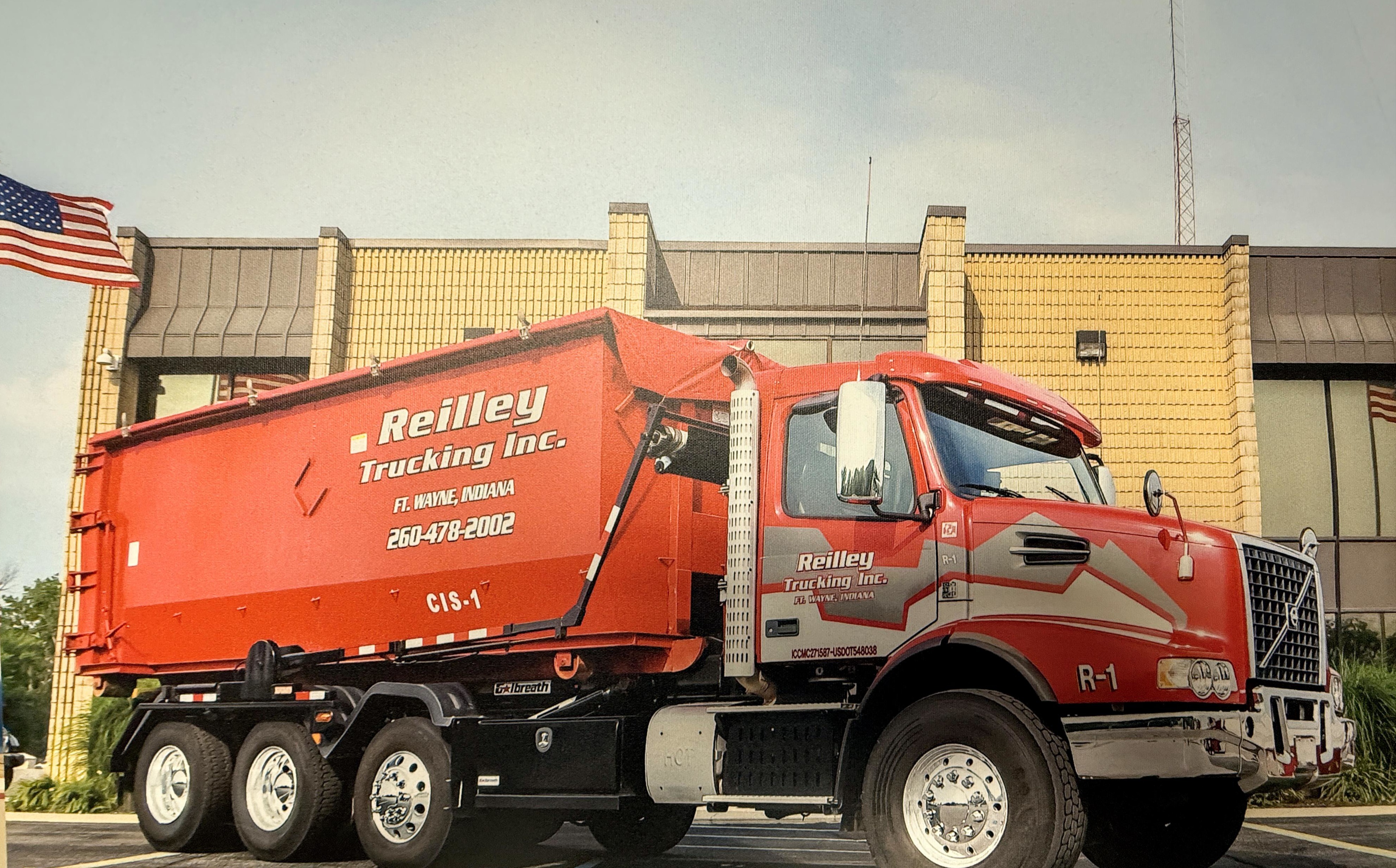 Reilley Trucking fleet yard